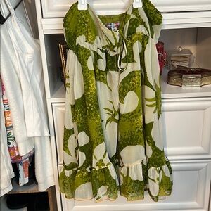 Urban Green Strapless Dress